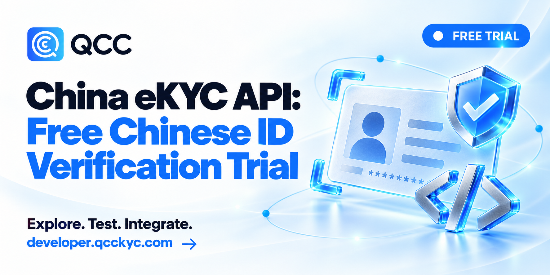 China eKYC API: Free Chinese ID Verification Trial